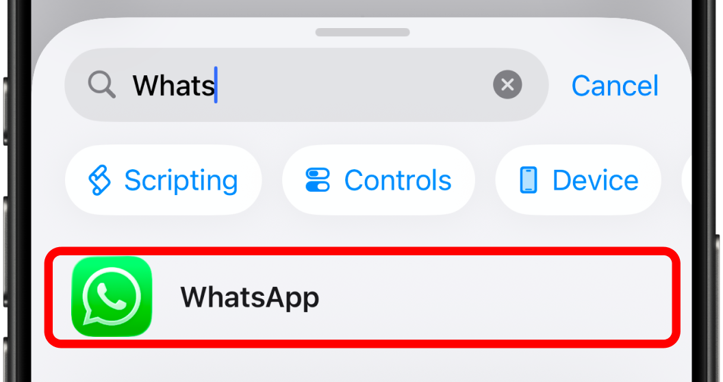 Search WhatsApp