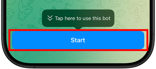 Start Forward SMS Bot