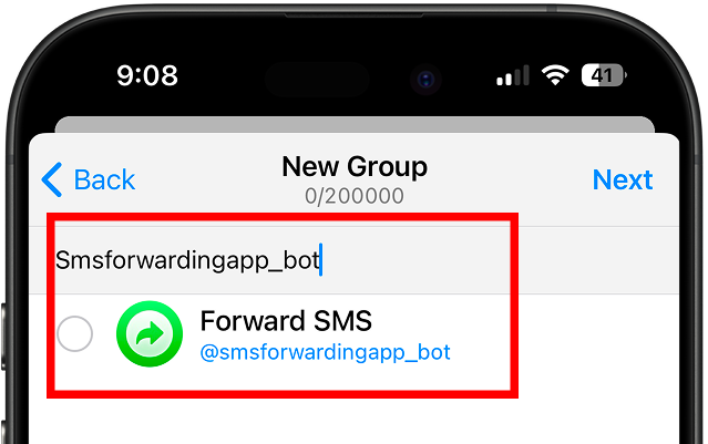 Add bot to group